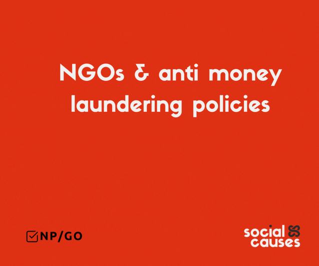 NGOs & anti money laundering policies